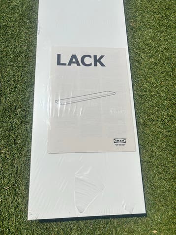 Nieuwe IKEA LACK wandplank wit, nog in verpakking