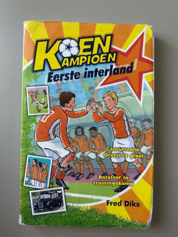 Koen kampioen eerste interland