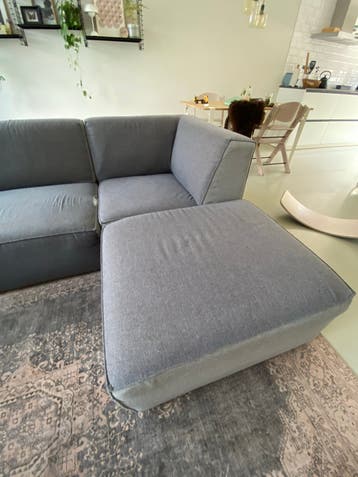 Modulaire Montel bank - aanpasbaar met chaise longue