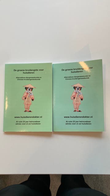 GRATIS ‘De groene kruidengids voor huisdieren’ boek 2x