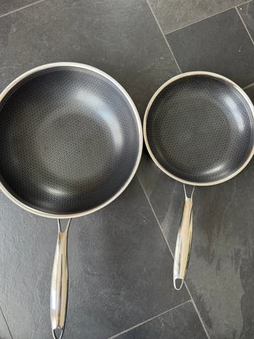 Onyx Wok + koekenpan aanbakpannen  gratis op te halen