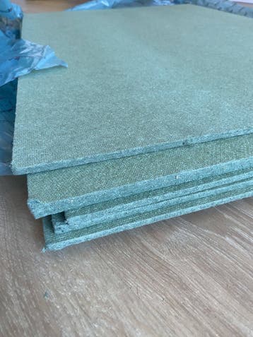 6x PF felt plus ondervloer 7mm