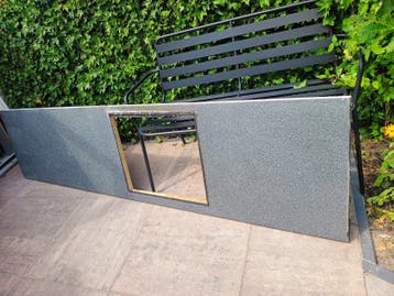 Keukenblad met uitsparing voor gasfornuis - 60x240cm
