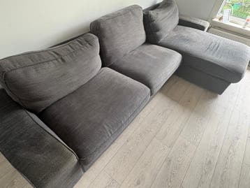 Grijze Hoekbank met Longchair - Comfortabel en Ruim