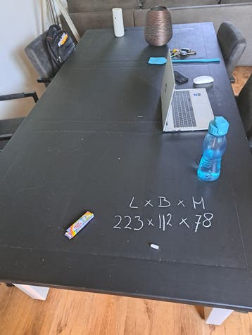 Gratis grote eettafel