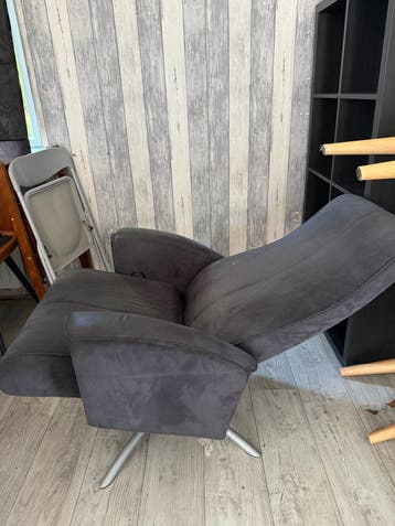 Comfortabele draaibare relaxfauteuil