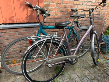 Heren en Damesfiets (2 stuks) - Gebruikt