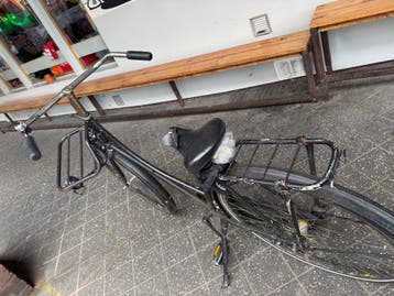 Oude fiets - gratis for studenten