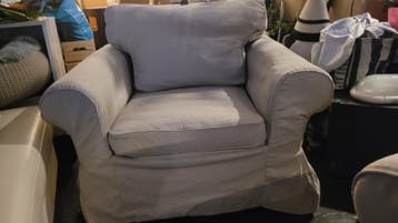 IKEA Ektorp Fauteuil - Licht Beige - Zo goed als nieuw