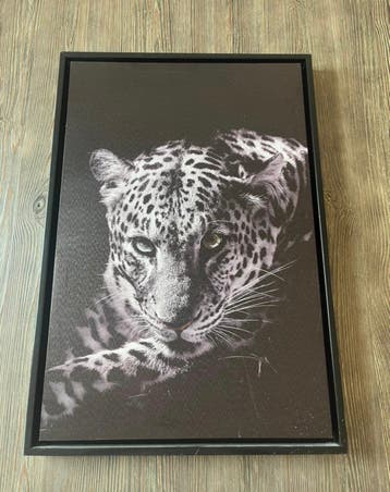 Panter canvas schilderij