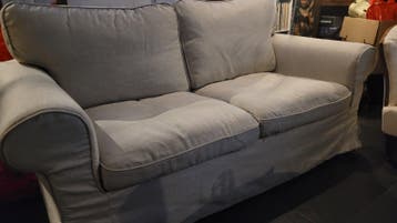 IKEA Ektorp bank - Zo goed als nieuw - Beige