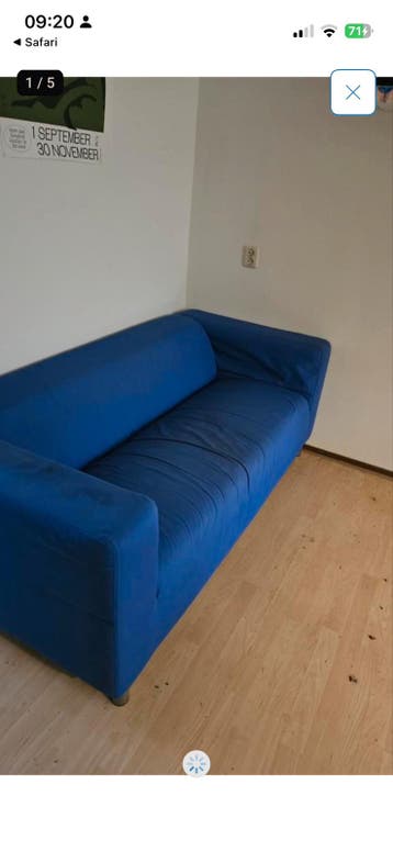 2 gratis klippan banken gebruikt!