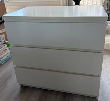 IKEA kast met 3 laden