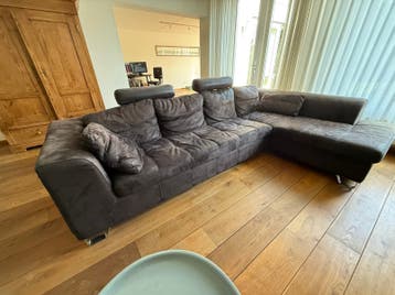 hoekbank / chaise lounge L295xB180xD90 cm GRATIS