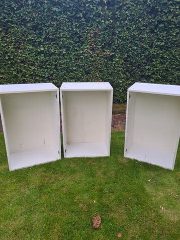 3 ikea hoge keuken kasten
