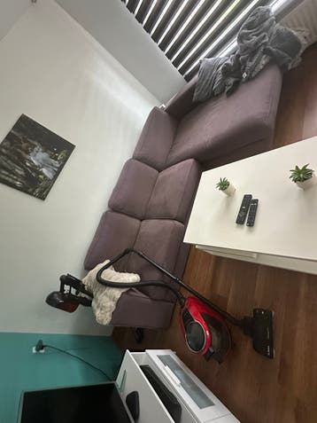 Loungebank hoekbank let op kussen hoes is kapot
