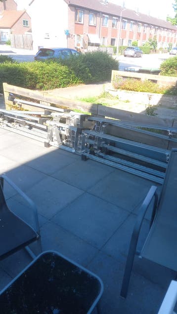 Onderbouw zonnepanelen bantjes beton