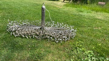 Unieke Designlamp metaal