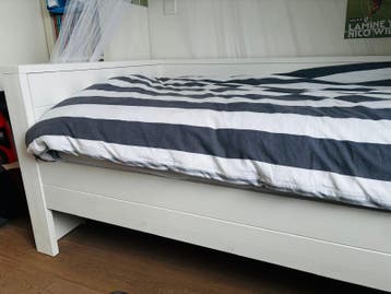 Gratis - Woood eenpersoonsbed wit -