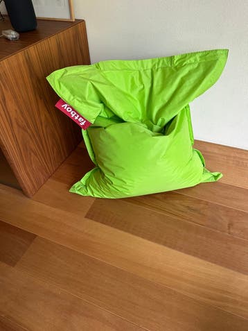 Fatboy zitzak limekleurig