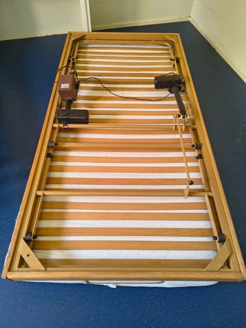 Lattoflex verstelbare bedden met matrassen (set van 2)