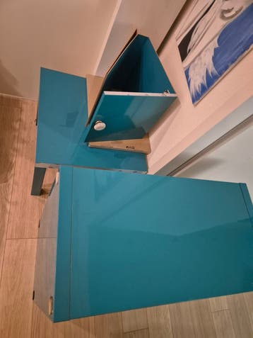 Ikea Billie met Tafel en deurtjes