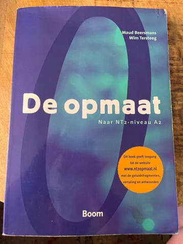 Gebruikt: De Opmaat: Naar NT2-niveau A2