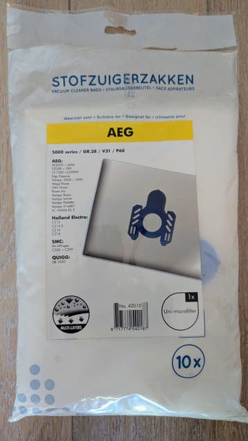 AEG Stofzuigerzakken 5000 series / GR.28 / V31 / P60 (10x)