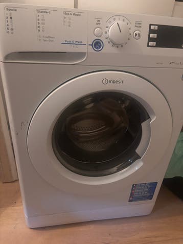 GRATIS defecte indesit wasmachine