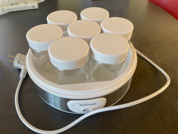 Gratis Yoghurtmaker met 7 potjes en startercultuur