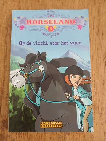 Horseland 3: Op de vlucht voor het vuur - Kinderboek