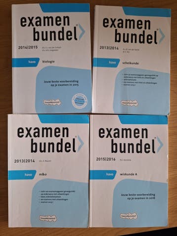 Examenbundels HAVO gratis