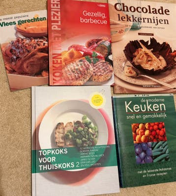 Gratis diverse kookboeken