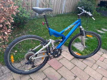 Giant Full Suspension Mountainbike - Blauw