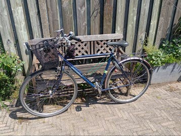 Gazelle 6-versnellingsfiets met mandje