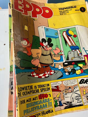Stapel Eppo’s (1981-1985) GRATIS AFHALEN!