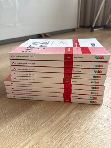 Examenbundels VWO 2021-2026 (diverse vakken)