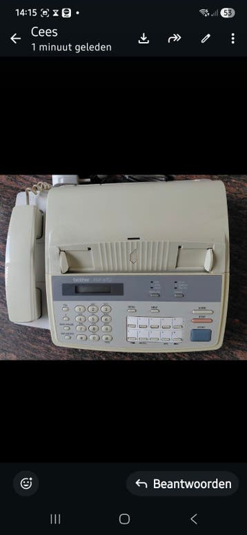 Brother FAX-470 Faxapparaat - Vintage en Functioneel