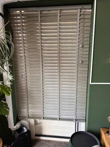 Houten Luxaflex Grijs/Groen voor Woonkamer en Deur