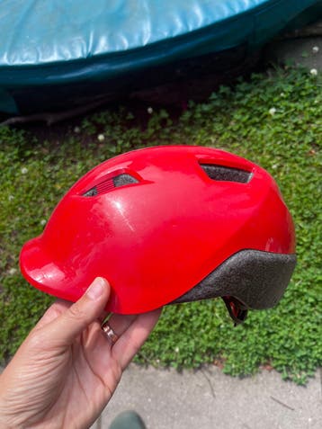 Fietshelm b twinn rood 53-56 cm