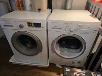 Wasmachine en droger gratis af te halen op 27 juni