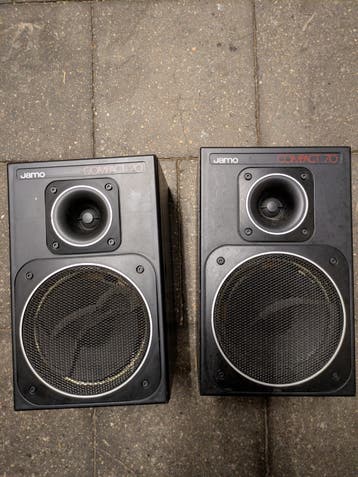 Luidsprekers Jamo Compact Vintage Speakers Gratis