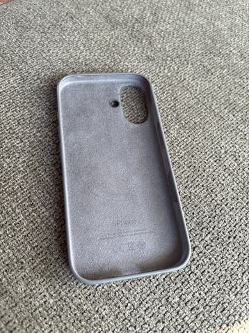 Apple iPhone 16 Hoesje Grijs