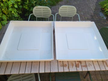 Wasmachine / droger lekbakken van de Hornbach (2 stuks)