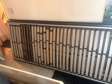 Verstelbare metalen lattenbodem