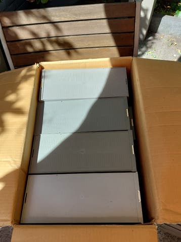 15 stuks lege dia dozen gratis