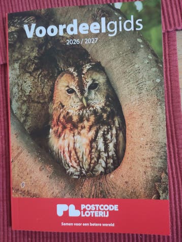 Voordeelgids 2026/2026 Postcodeloterij