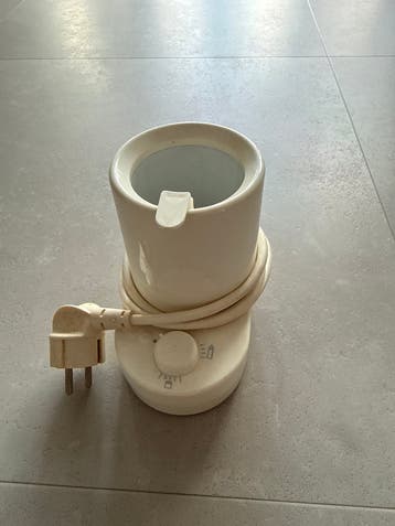 Flessenwarmer met temperatuurregeling