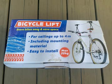 Nieuwe Fietslift - Ruimtebesparend en Eenvoudig te Installer