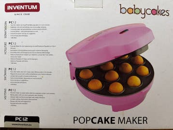 Inventum Popcake Maker-Leuk voor kinderfeestjes, babyshower!
